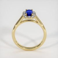 1.20 Ct. Sapphire Ring, 18K Yellow Gold 3