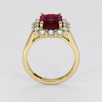 4.08 Ct. Gemstone Ring, 18K Yellow Gold 3