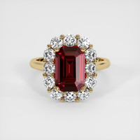 2.70 Ct. Gemstone Ring, 18K Yellow Gold 1
