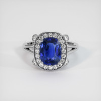 3.02 Ct. Sapphire Ring, Platinum 950 1