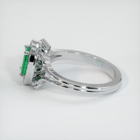 1.80 Ct. Emerald  Ring - Platinum 950