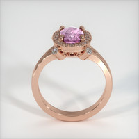 1.09 Ct. Sapphire Ring, 14K Rose Gold 3