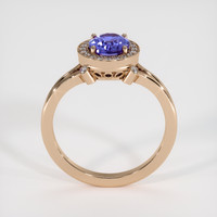 1.01 Ct. Bi Color Sapphire Ring, 14K Rose Gold 3