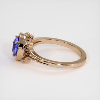 1.01 Ct. Bi Color Sapphire Ring, 18K Rose Gold 4