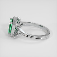 1.62 Ct. Emerald Ring, 18K White Gold 4