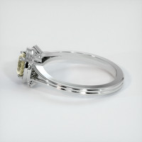 1.05 Ct. Sapphire Ring, 18K White Gold 4