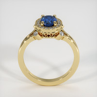 0.97 Ct. Sapphire Ring, 14K Yellow Gold 3