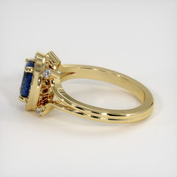 0.97 Ct. Sapphire Ring, 14K Yellow Gold 4