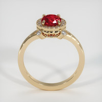 1.39 Ct. Ruby Ring, 14K Yellow Gold 3