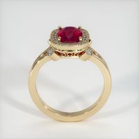 2.20 Ct. Ruby Ring, 14K Yellow Gold 3