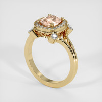 1.58 Ct. Sapphire Ring, 14K Yellow Gold 2