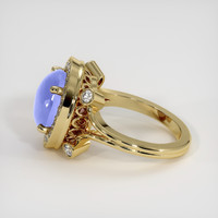 5.49 Ct. Sapphire Ring, 14K Yellow Gold 4