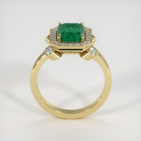 1.91 Ct. Emerald Ring, 18K Yellow Gold 3