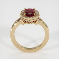 1.89 Ct. Ruby Ring, 18K Yellow Gold 3