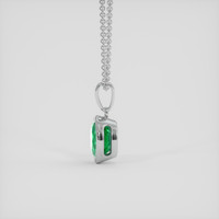 0.92 Ct. Emerald Pendant, Platinum 950 3