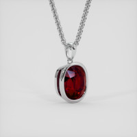 4.52 Ct. Ruby Pendant, Platinum 950 2