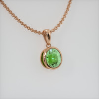 1.53 Ct. Gemstone Necklace, 14K Rose Gold 2