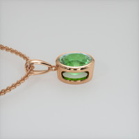 1.53 Ct. Gemstone Necklace, 14K Rose Gold 3