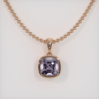 1.52 Ct. Gemstone Necklace, 14K Rose Gold 1