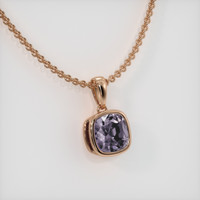 1.52 Ct. Gemstone Necklace, 14K Rose Gold 2