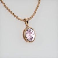 2.60 Ct. Gemstone Necklace, 14K Rose Gold 2