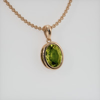 1.73 Ct. Gemstone Necklace, 14K Rose Gold 2