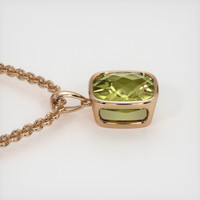 4.55 Ct. Gemstone Necklace, 14K Rose Gold 3