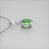 1.53 Ct. Gemstone Necklace, 14K White Gold 3