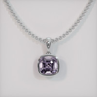 1.52 Ct. Gemstone Necklace, 14K White Gold 1