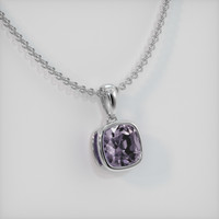 1.52 Ct. Gemstone Necklace, 14K White Gold 2