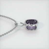 1.52 Ct. Gemstone Necklace, 14K White Gold 3