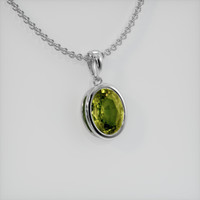 1.73 Ct. Gemstone Necklace, 18K White Gold 2