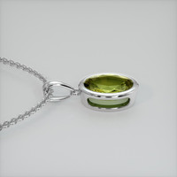 1.73 Ct. Gemstone Necklace, 18K White Gold 3