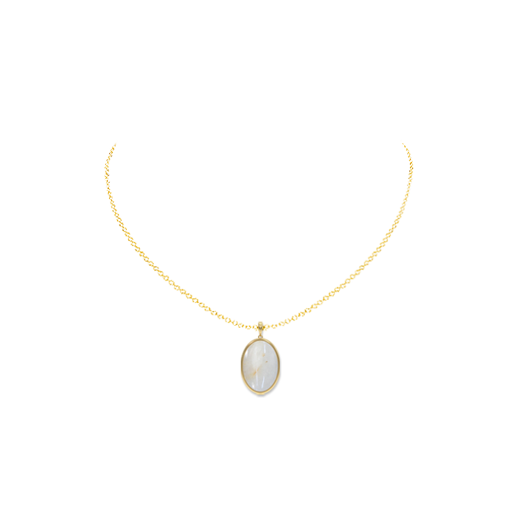 Jewelry image on model