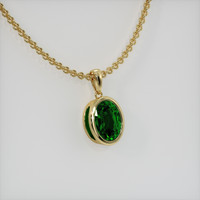 0.72 Ct. Gemstone Necklace, 14K Yellow Gold 2