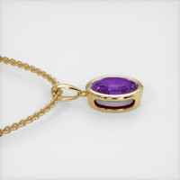 1.59 Ct. Gemstone Necklace, 14K Yellow Gold 3