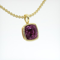 5.20 Ct. Gemstone Necklace, 14K Yellow Gold 2