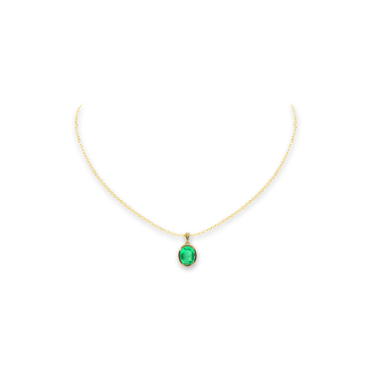 Jewelry image on model