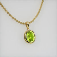 1.68 Ct. Gemstone Necklace, 18K Yellow Gold 2