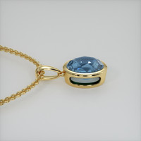 1.20 Ct. Gemstone Necklace, 18K Yellow Gold 3