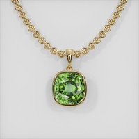 4.89 Ct. Gemstone Necklace, 18K Yellow Gold 1
