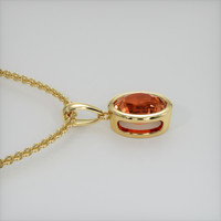 0.80 Ct. Gemstone Necklace, 18K Yellow Gold 3