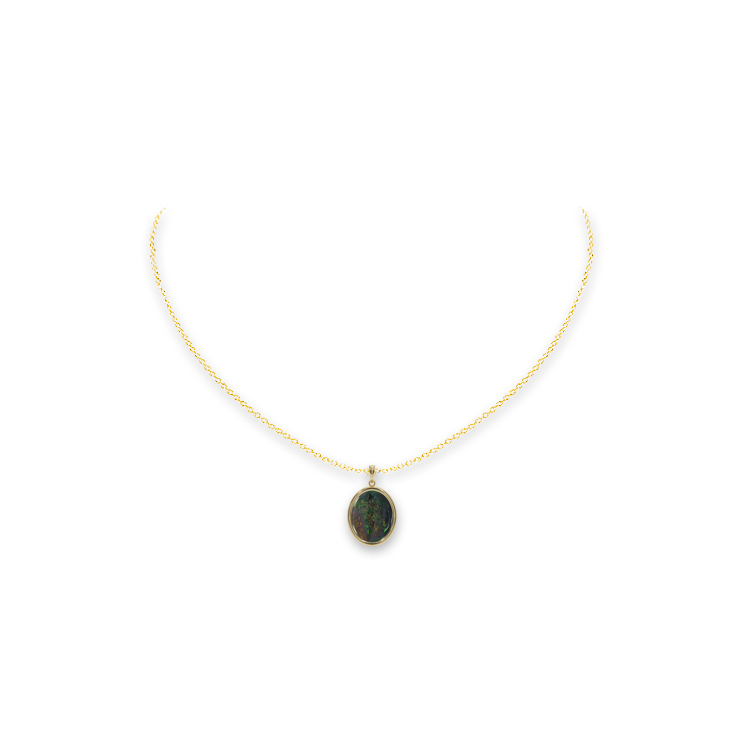 Jewelry image on model