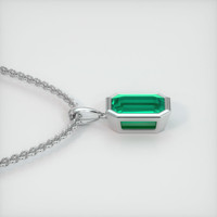 1.86 Ct. Emerald Pendant, Platinum 950 3