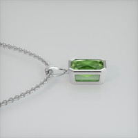 0.78 Ct. Gemstone Pendant, Platinum 950 3