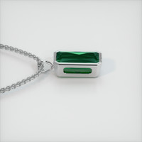 7.72 Ct. Gemstone Pendant, Platinum 950 3