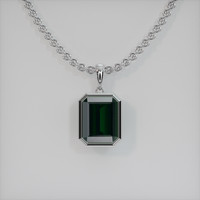 3.17 Ct. Gemstone Pendant, Platinum 950 1