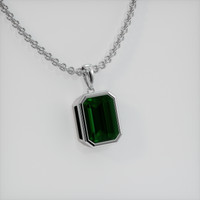 3.17 Ct. Gemstone Pendant, Platinum 950 2