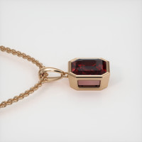 1.52 Ct. Gemstone Pendant, 14K Rose Gold 3
