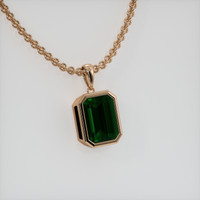 3.17 Ct. Gemstone Pendant, 14K Rose Gold 2